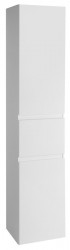 AQUALINE - ALTAIR vysoká skříňka s košem 40x184x31cm, levá, bílá (AI185L)