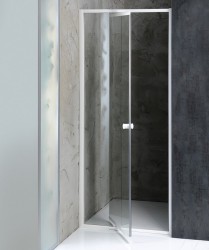 AQUALINE - AMICO sprchové dveře výklopné 1040-1220x1850, čiré sklo (G100)