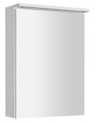 AQUALINE - KAWA STRIP galerka s LED osvětlením 50x70x22cm, bílá (WGL50S)