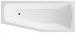 AQUALINE - OPAVA vana 160x70x44cm bez nožiček, pravá, bílá (A1671)