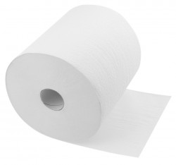 AQUALINE - Papírové ručníky dvouvrstvé v roli, 6 ks, pr. role 19,6cm, 140m, dutinka 45 (306AC122-44)