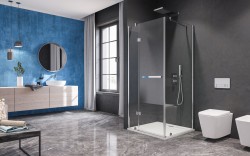 Aquatek - EXTRA A3 90 CHROM Sprchový kout čtvercový 90x90x195, výplň sklo - čiré (EXTRAA3-06)