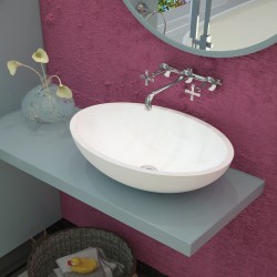 Aquatek - ROSE oválné umyvadlo 50 x 35 x 15  (ROSE)