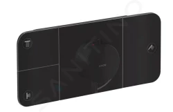 AXOR - One Termostat pod omítku pro 3 spotřebiče, matná černá (45713670)