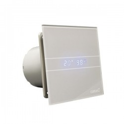 CATA - E-100 GSTH koupelnový ventilátor axiální s automatem,4W/8W,potrubí 100,stříbr (00900600)