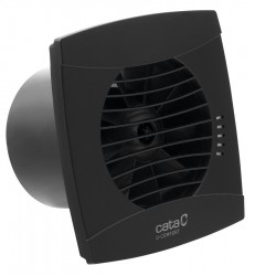 CATA - UC-10 koupelnový ventilátor axiální, 8W, potrubí 100, černá (01256000)