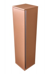 CEDERIKA - Amsterdam závěsná skříňka 1x dvířko barva metallic měděný korpus korpus metallic měděný šíře 30 (CA.Z1D.133.030)