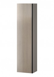 CERSANIT - Nábytkový sloupek VIRGO šedý dub s černou úchytkou (S522-035)