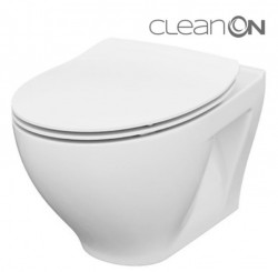 CERSANIT/S - SET 934 ZÁVESNÁ WC MISA MODUO CLEANON + WC SEDENIE DELFI SLIM SC EO (K701-147)