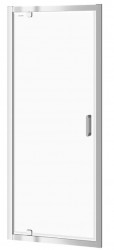 CERSANIT - Sprchové dveře ARTECO 80x190, kyvné, čiré sklo (S157-007)