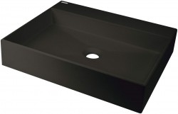 DEANTE - Correo nero Granit umyvadlo na desku - 500x400 mm (CQR_NU5S)