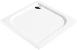 DEANTE - Cubic bílá - Akrylátová sprchová vanička, čtvercová, 90x90 cm (KTK_041B)