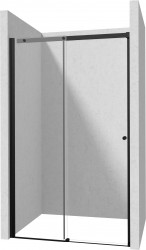 DEANTE - Kerria Plus nero Sprchové dveře, 110 cm - posuvné (KTSPN11P)