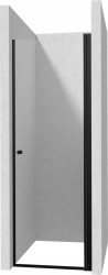 DEANTE - Kerria Plus nero Sprchové dveře bez stěnového profilu, 70 cm (KTSWN47P)