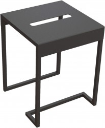 DEANTE - Mokko černá - Taburet - koupelnový stolek (ADM_N51T)