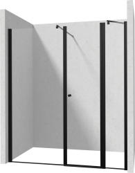 DEANTE/S - Sprchové dveře výklopné 90 pevná stěna 70 KTSUN41P+KTS_N37P+KTS_N11X (KERRIA/0225)