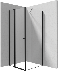 DEANTE/S - Sprchový kout pevná stěna 110, výklopné dveře 100 KTSUN43P+KTS_N31P (KERRIA/0494)