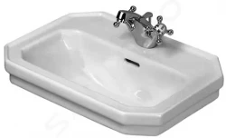 DURAVIT - 1930 Umyvadlo 500x365 mm, s přepadem, s otvorem pro baterii, bílá (0785500000)