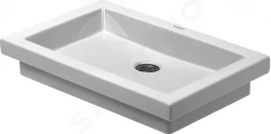 DURAVIT - 2nd floor Umyvadlo bez přepadu, 580x415 mm, bílá (0317580029)