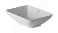 DURAVIT - Bacino Umyvadlo na desku, 550x420 mm, s přepadem, bílá (0334520000)