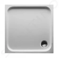 DURAVIT - D-Code Sprchová vanička 800x800 mm, Antislip, alpská bílá (720101000000001)