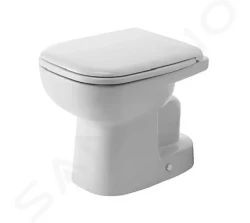 DURAVIT - D-Code Stojící WC, spodní odpad, bílá (21100100002)