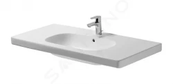 DURAVIT - D-Code Umyvadlo nábytkové 1050x480 mm, s přepadem, s otvorem pro baterii, bílá (03421000002)