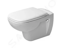 DURAVIT - D-Code Závěsné WC, Rimless, HygieneGlaze, bílá (25700920002)