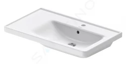 DURAVIT - D-Neo Nábytkové umyvadlo 80x48 cm, 1 otvor pro baterii vpravo, bílá (2370800000)