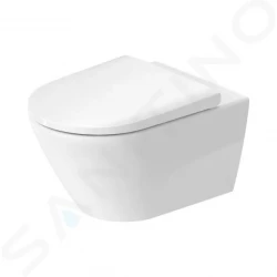 DURAVIT - D-Neo Závěsné WC, Rimless, HygieneGlaze, bílá (2577092000)