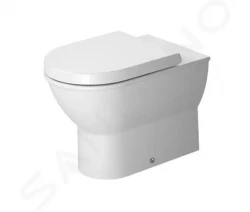 DURAVIT - Darling New Stojící WC, zadní odpad, s HygieneGlaze, bílá (2139092000)