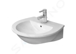 DURAVIT - Darling New Umyvadlo 550x480 mm, s 1 otvorem pro baterii, alpská bílá (2621550000)