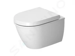 DURAVIT - Darling New Závěsné WC, WonderGliss, bílá (25490900001)
