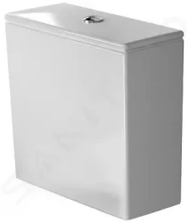 DURAVIT - DuraStyle Splachovací nádrž 390x170 mm, připojení dole vlevo, bílá (0935100005)