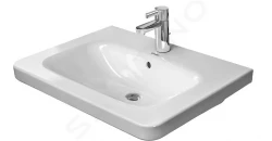 DURAVIT - DuraStyle Umyvadlo 800x480 mm, s přepadem, s otvorem pro baterii, bílá (2320800000)