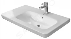 DURAVIT - DuraStyle Umyvadlo 800x480 mm, s přepadem, s otvorem pro baterii, bílá (2326800000)