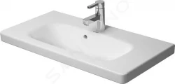 DURAVIT - DuraStyle Umyvadlo nábytkové Compact, 785x400 mm, s 1 otvorem pro baterii, bílá (2337780000)