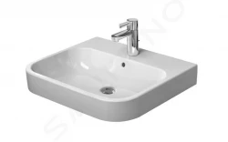 DURAVIT - Happy D.2 Umyvadlo 600x505 mm, s přepadem, s otvorem pro baterii, bílá (2318600000)