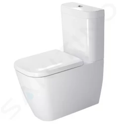 DURAVIT - Happy D.2 WC kombi mísa, Vario odpad, s HygieneGlaze, bílá (2134092000)