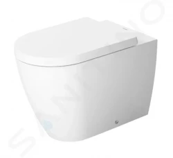 DURAVIT - ME by Starck Stojící WC, zadní odpad, bílá/matná bílá (2169092600)