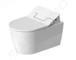 DURAVIT - ME by Starck Závěsné WC HygieneFlush pro SensoWash, Rimless, HygieneGlaze, bílá (2579592000)