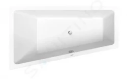 Duravit No.1 Vana asymetrická, 1700x1000 mm, levá, bílá (700508000000000)