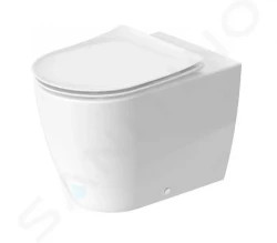 DURAVIT - Soleil by Starck Stojící WC, vodorovný odpad, HygieneGlaze, bílá (2010092000)