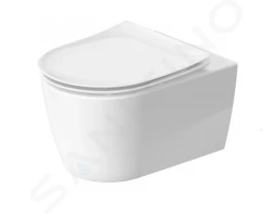 DURAVIT - Soleil by Starck Závěsné WC, Rimless, HygieneFlush, HygieneGlaze, bílá (2591092000)