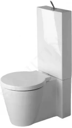 DURAVIT - Starck 1 Stojící WC kombi mísa, bílá (0233090064)