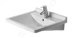 DURAVIT - Starck 3 Umyvadlo 600x545 mm, s 1 otvorem pro baterii, bílá (0309600000)