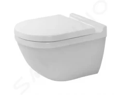 DURAVIT - Starck 3 Závěsné WC, s HygieneGlaze, bílá (2225092000)