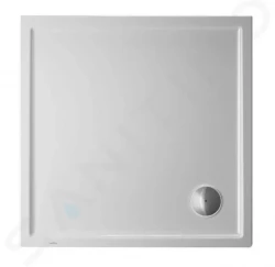 DURAVIT - Starck Slimline Sprchová vanička 1000x1000x50 mm, bílá (720116000000000)