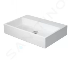 DURAVIT - Vero Air Umyvadlo 70x47 cm, bez přepadu, bez otvoru pro baterii, bílá (2350700070)