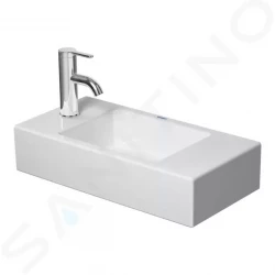 DURAVIT - Vero Air Umývátko 500x250 mm, bez přepadu, otvor pro baterii vlevo, bílá (0724500009)